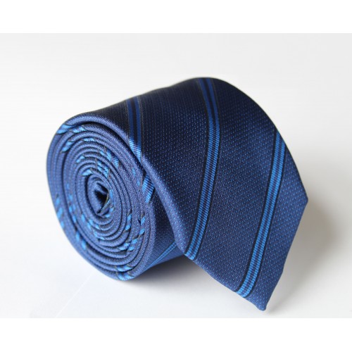 Modrá kravata ANGELO di MONTI ADM-106