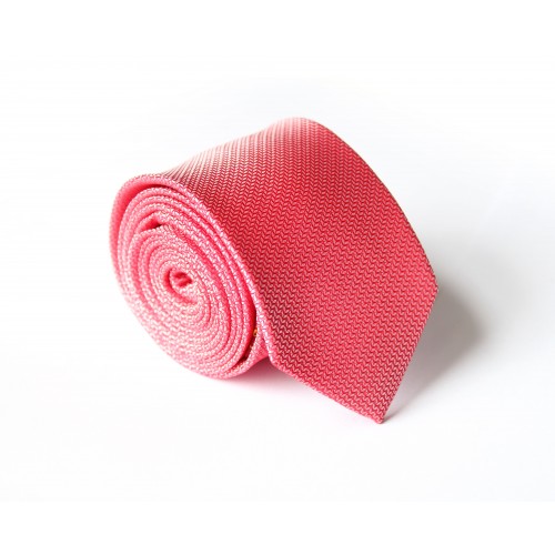 Ružovo - červená kravata ANGELO di MONTI ADM-130