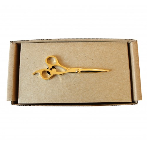 Spona na kravatu MARROM - nožnice gold