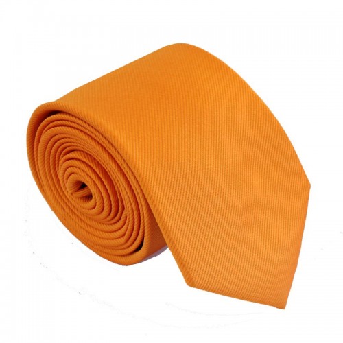 Oranžová kravata ANGELO di MONTI ADM-159